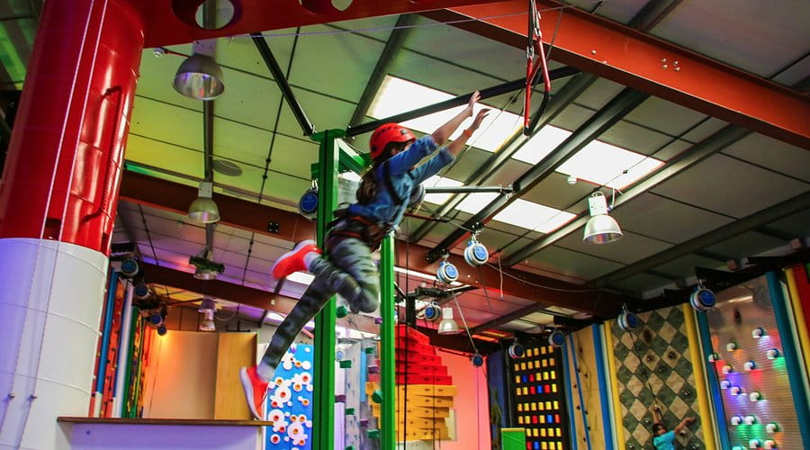 Indoor climbing walls