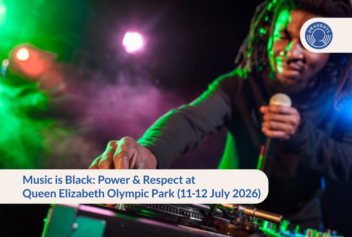 Music is Black: Power & Respect at Queen Elizabeth Olympic Park