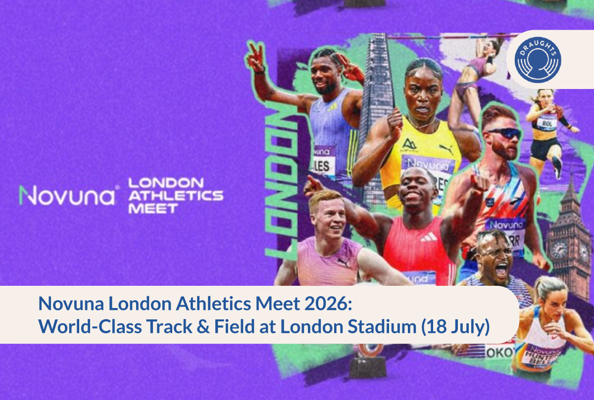 Novuna London Athletics Meet 2026: World-Class Track & Field at London Stadium (18 July)