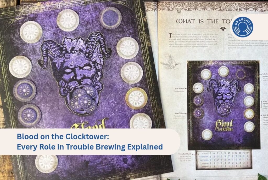 Blood on the Clocktower Trouble Brewing character tokens
